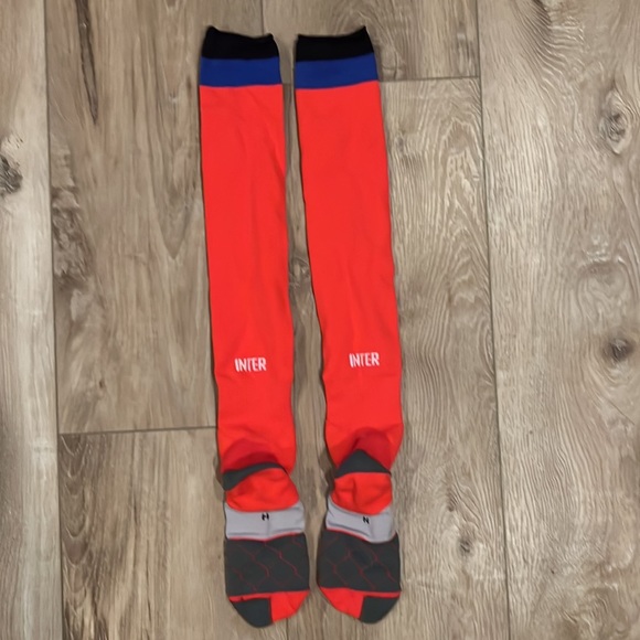 Inter Milan soccer socks for kid size youth m - Picture 2 of 4